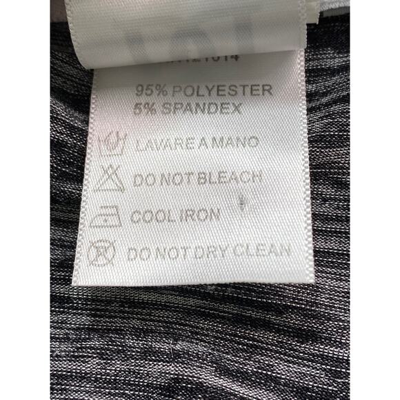 Dzhavael Couture Asymmetrical Tunic Top Size M Boho Lagenlook Grunge Edgy Dark - Picture 7 of 8